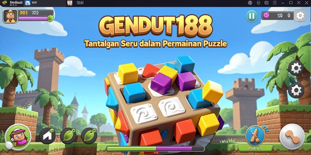 Tampilan gameplay GENDUT188 yang menarik dan menantang.