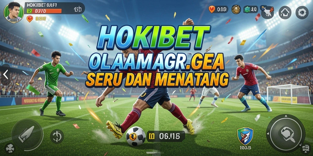 Tampilan gameplay seru dari HOKIBET dengan berbagai pilihan olahraga.