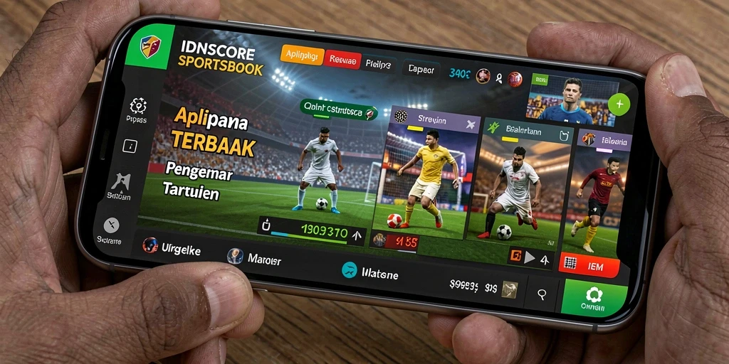 Tampilan menarik dari gameplay taruhan di IDNSCORE.