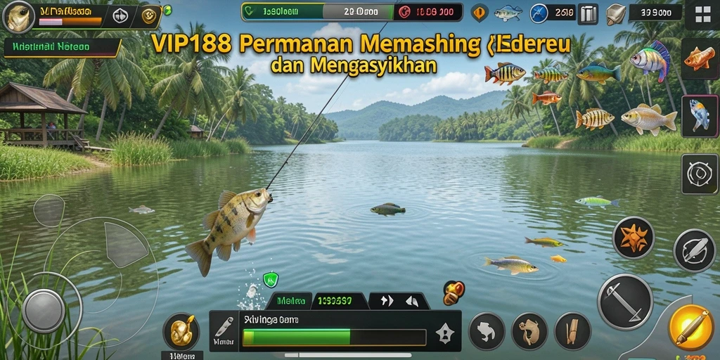 Gameplay seru dan tampilan indah dalam VIP188.