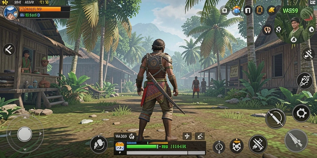 Tampilan gameplay WA369 yang penuh aksi dan interaksi.